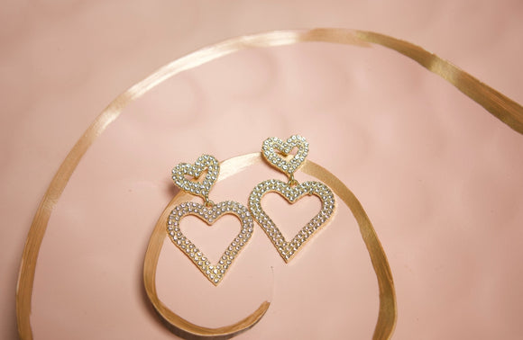 Rhinestone Hearts